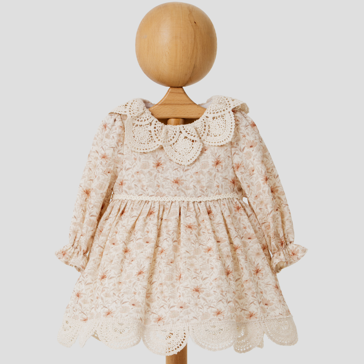 MİOMİNİ baby girl dress 6–24 months – BASKILI KRİNKIL 4418MN