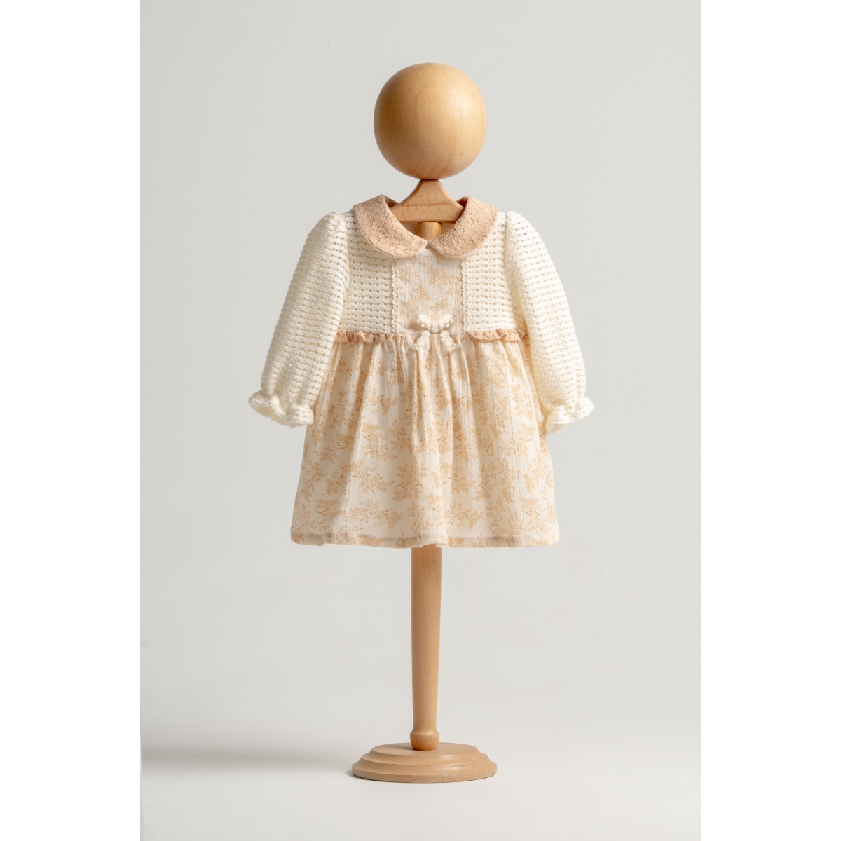 MİOMİNİ baby girl dress 6–24 months – DANTEL BOLEROLU