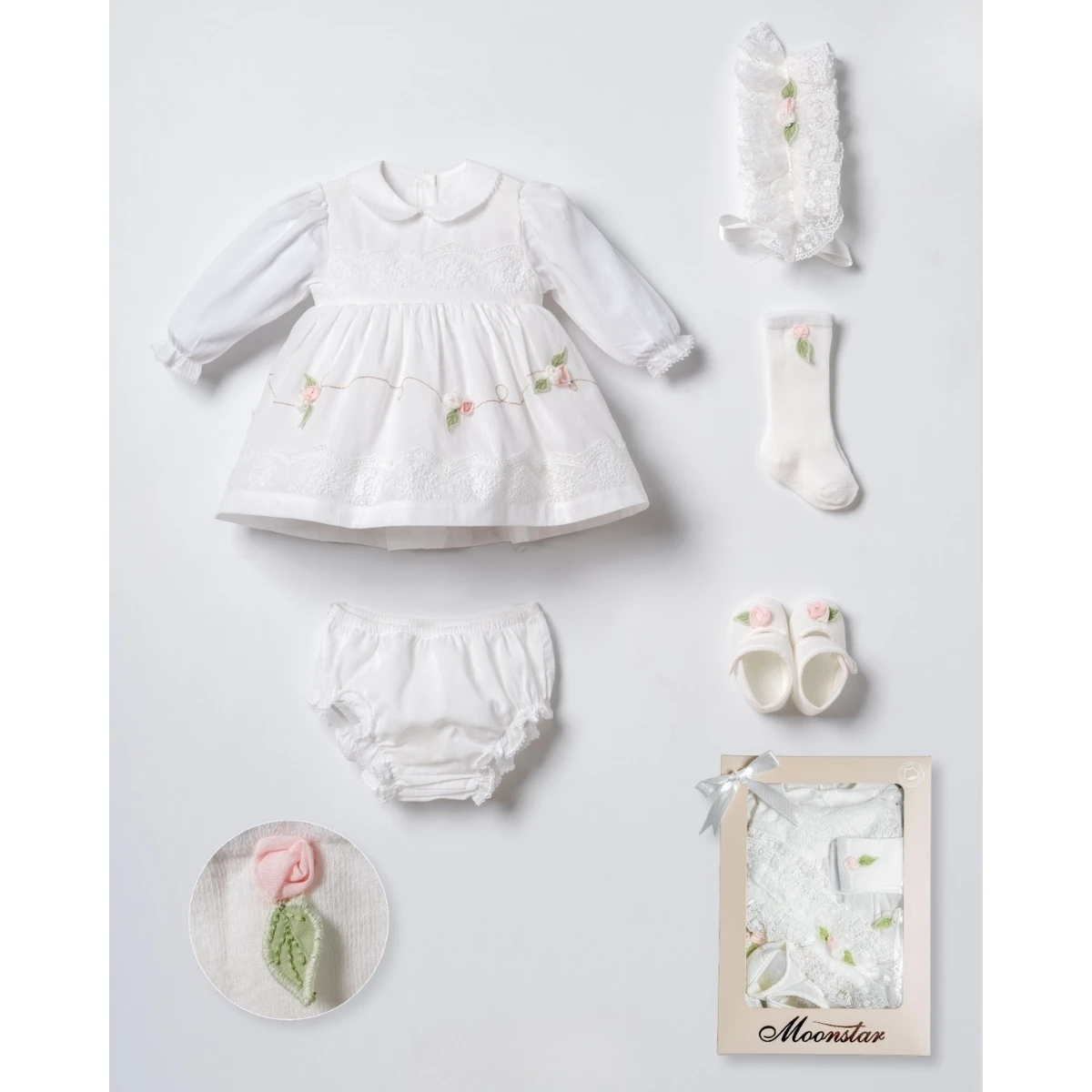 MOONSTAR baby girl clothing set 3–6 months – 53102MO
