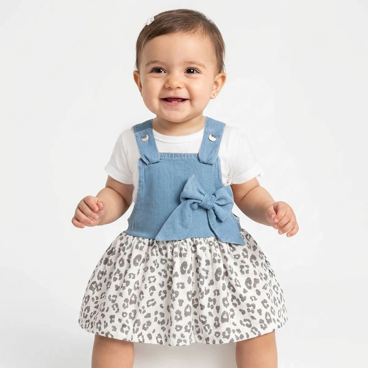 OVERDO baby girl dress 1–4 years – DESENLİ KOT