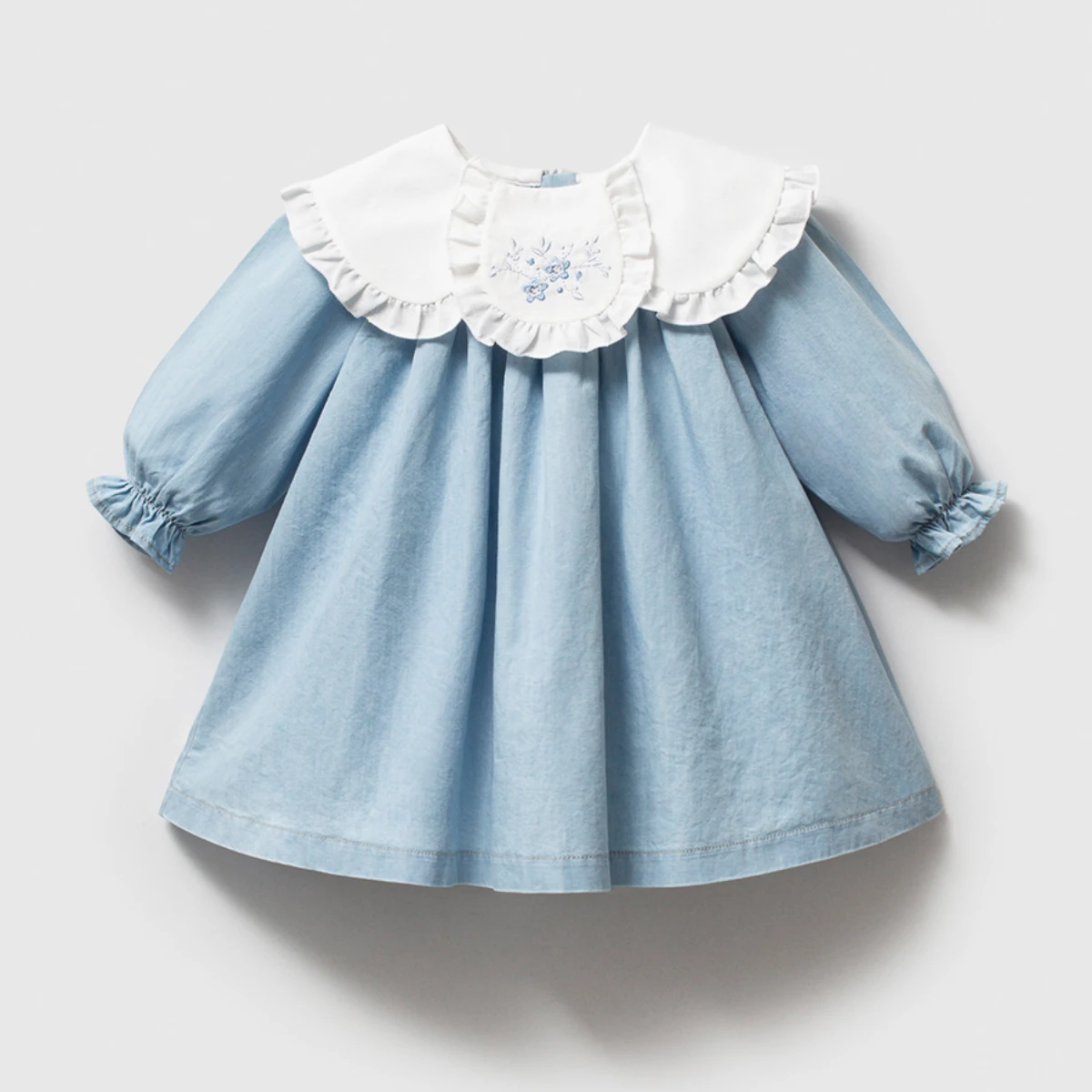 NOYNOY baby girl dress 9–24 months – YAKA NAKIŞLI FIRFIRLI