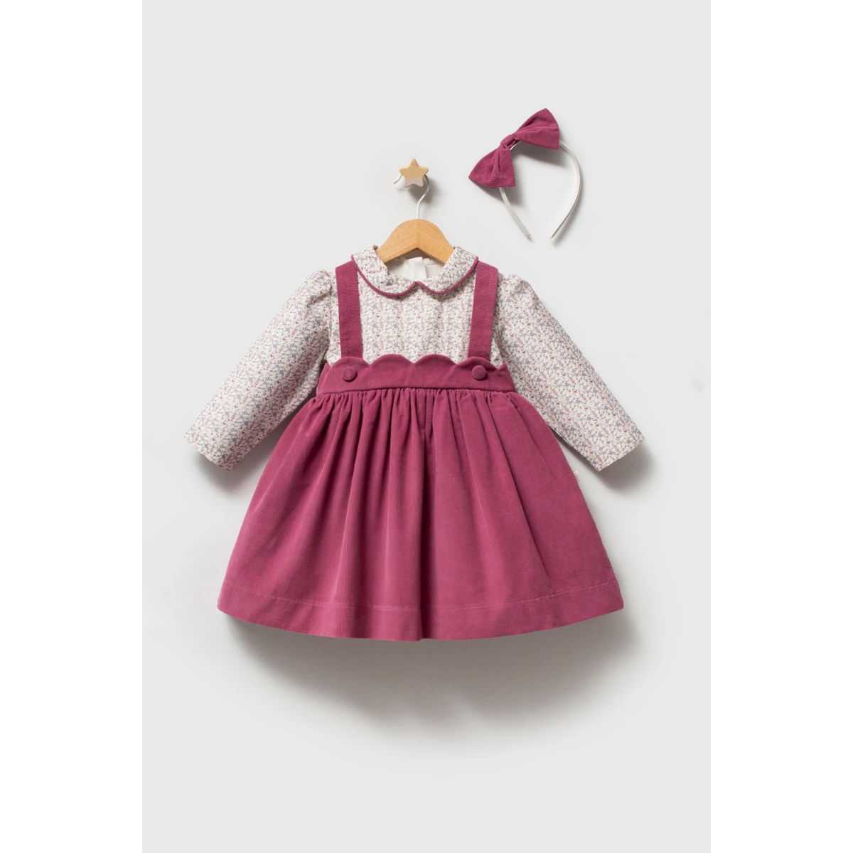 TONGS BABY baby girl dress 1–5 years – LITTLE FLOWERS 8296T