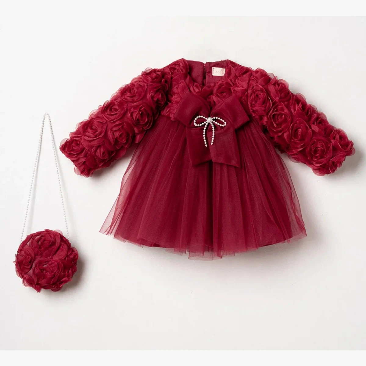 COCOSİSS סט לתינוקת 9–24 חודשים – ROSE ÇANTALI
