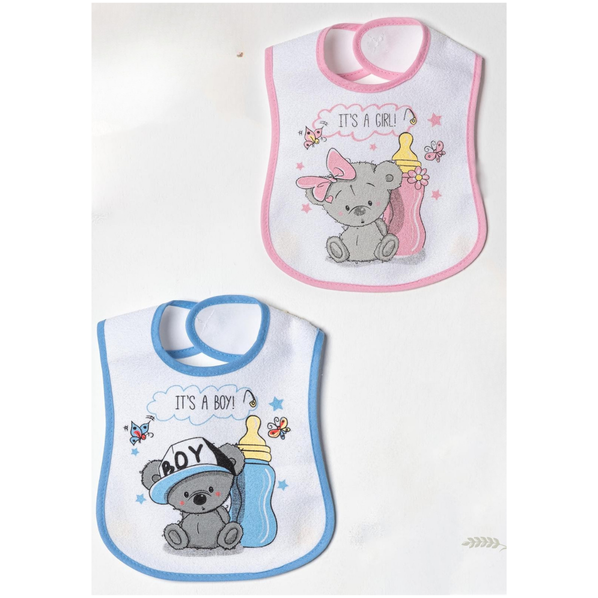 Baby Bibs, Wipes, Mittens & Pacifier Clips – 6617BD | Wholesale