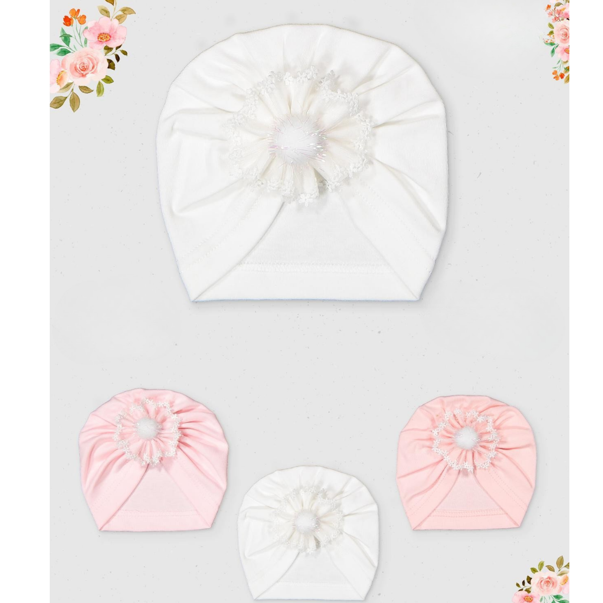 Baby Hats, Headbands, Bow Ties & Hair Clips – 6122KB | Wholesale