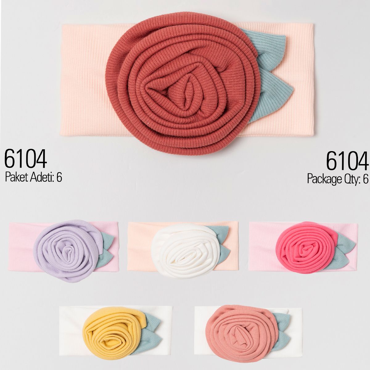 Baby Hats, Headbands, Bow Ties & Hair Clips – 6104KB | Wholesale