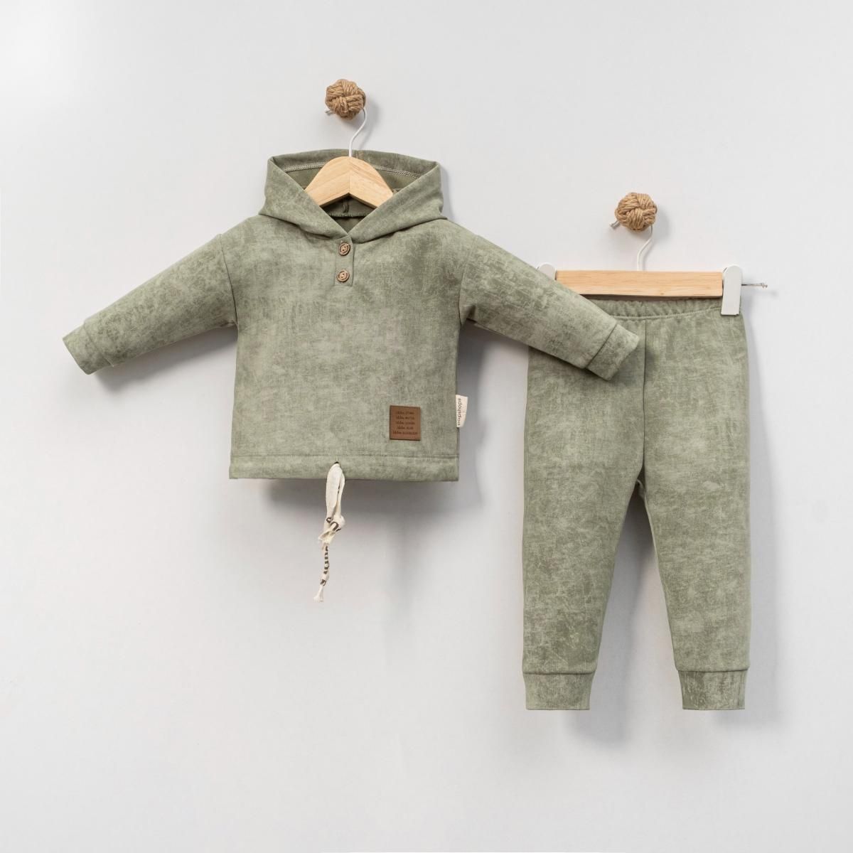 Baby Outfit Set — Print, Hood — 6-9-12-18 months — 909PS