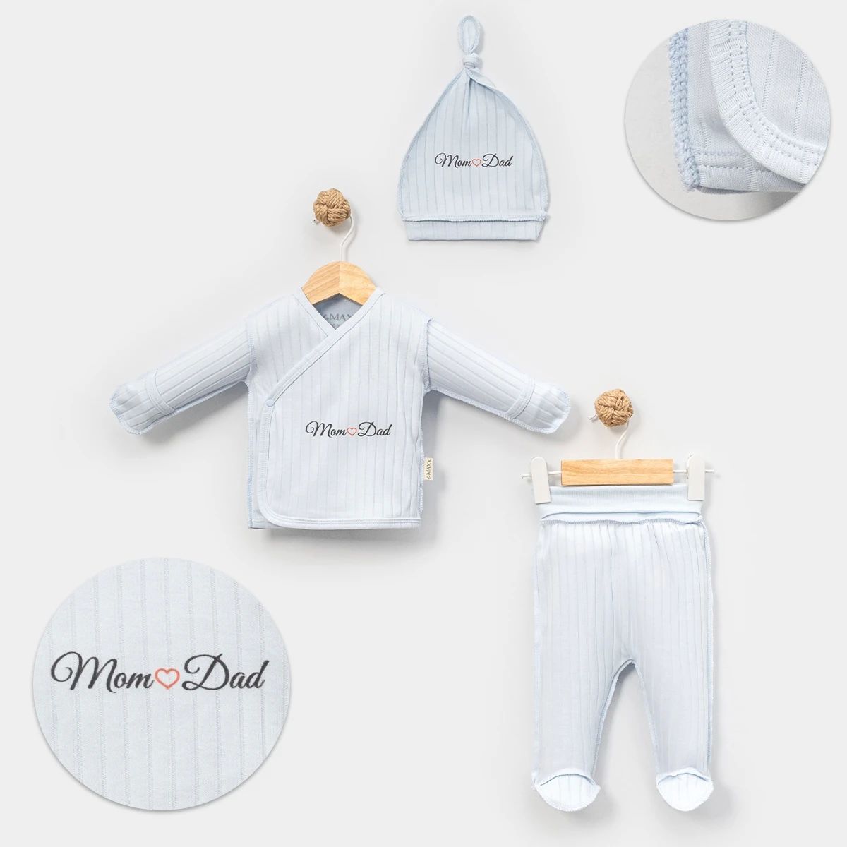 Baby Outfit Set — 0/3-3/6 months — 3066LV