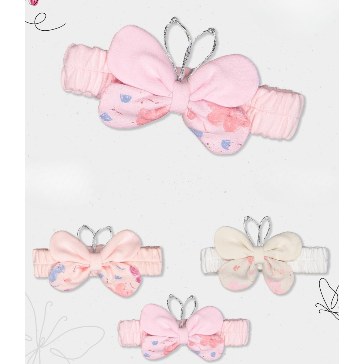 Baby Hats, Headbands, Bow Ties & Hair Clips – 6120KB | Wholesale