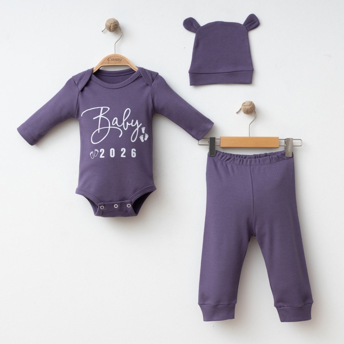 Baby Outfit Set — Set pieces: 3 — 3-6-9 months — 25138CY
