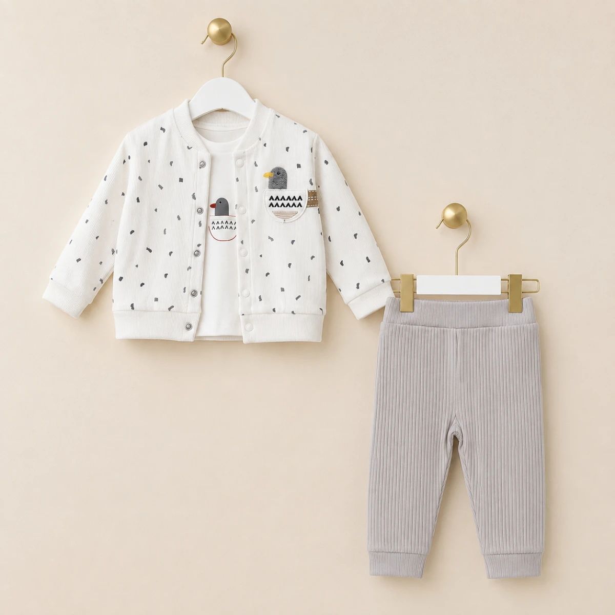 Baby 3-Piece Outfit Set (3-12 Months)