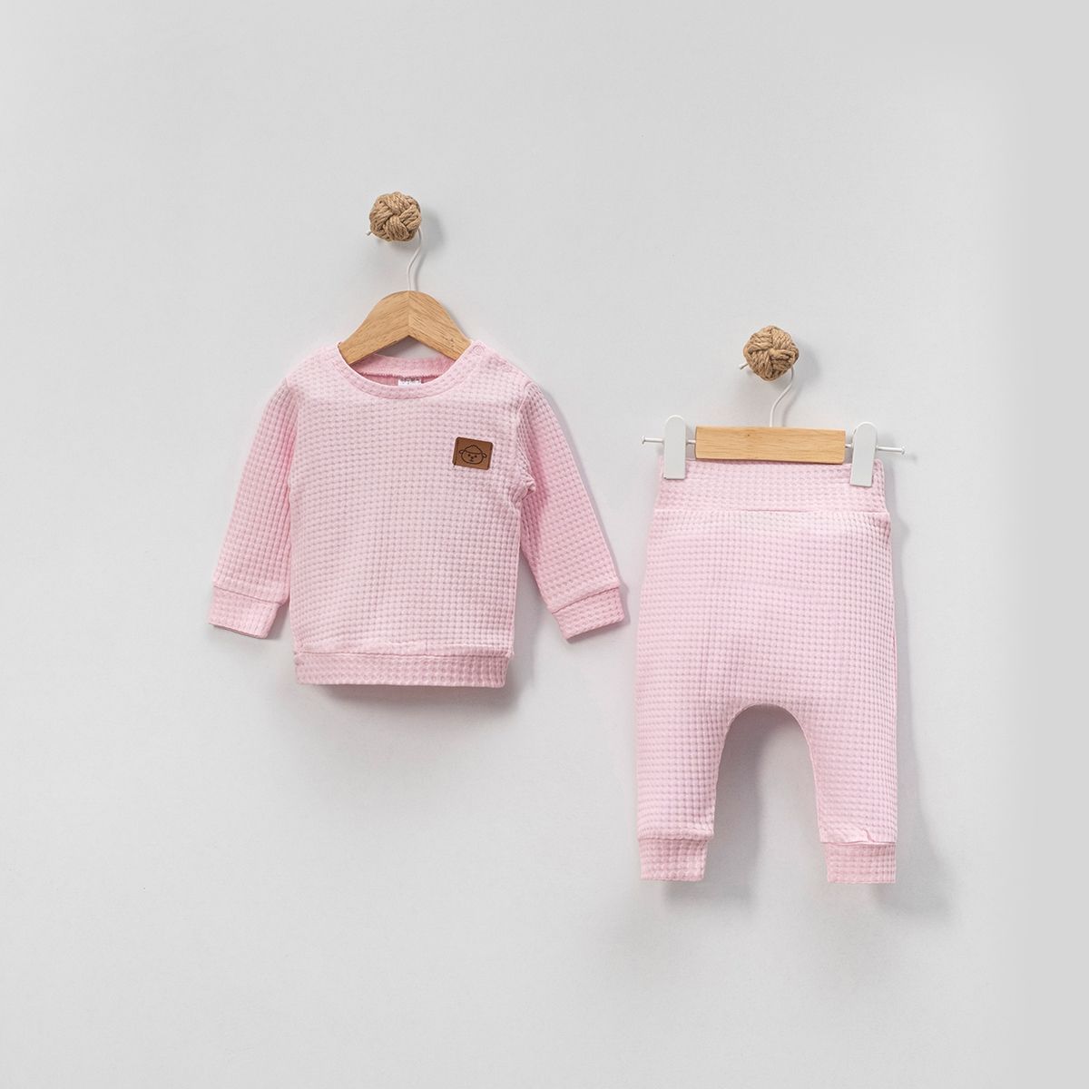Baby Outfit Set — Waffle texture — 3-6-9 months — 1982OK