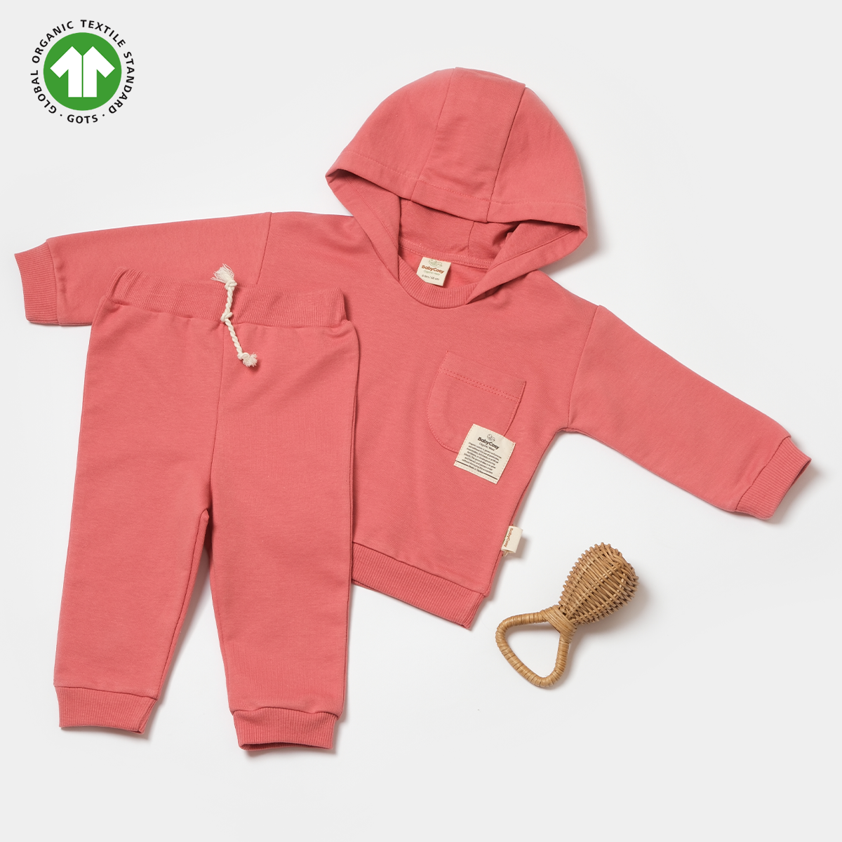 Baby Outfit Set — Hood — 6-9-12-18-24 months — 8002OC