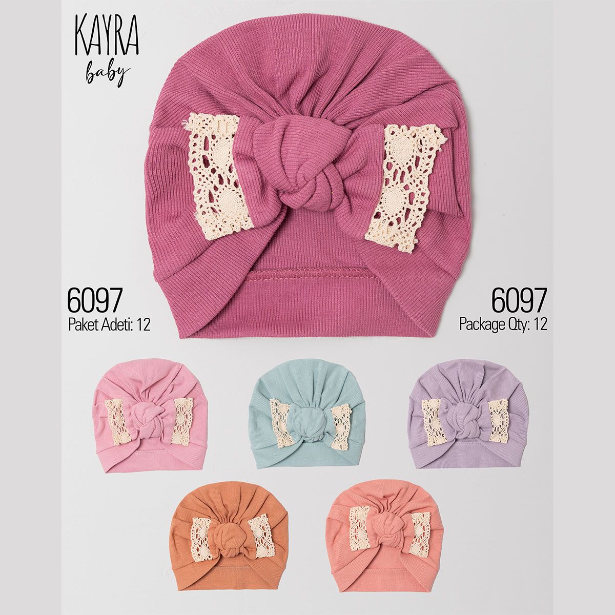 Baby Hats, Headbands, Bow Ties & Hair Clips – 6097KB | Wholesale