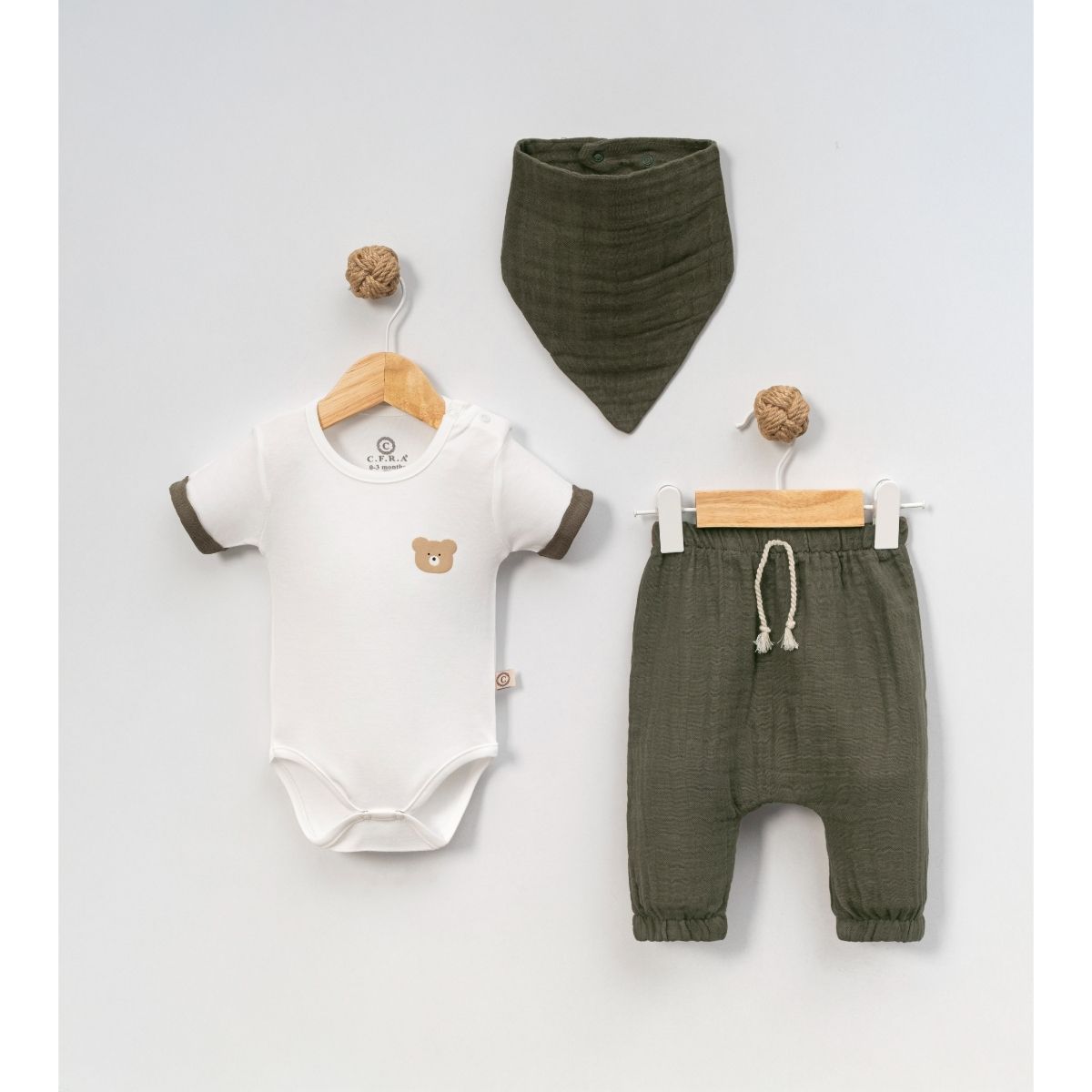 Scarves — Muslin — 3-6-9 months — 10321CF