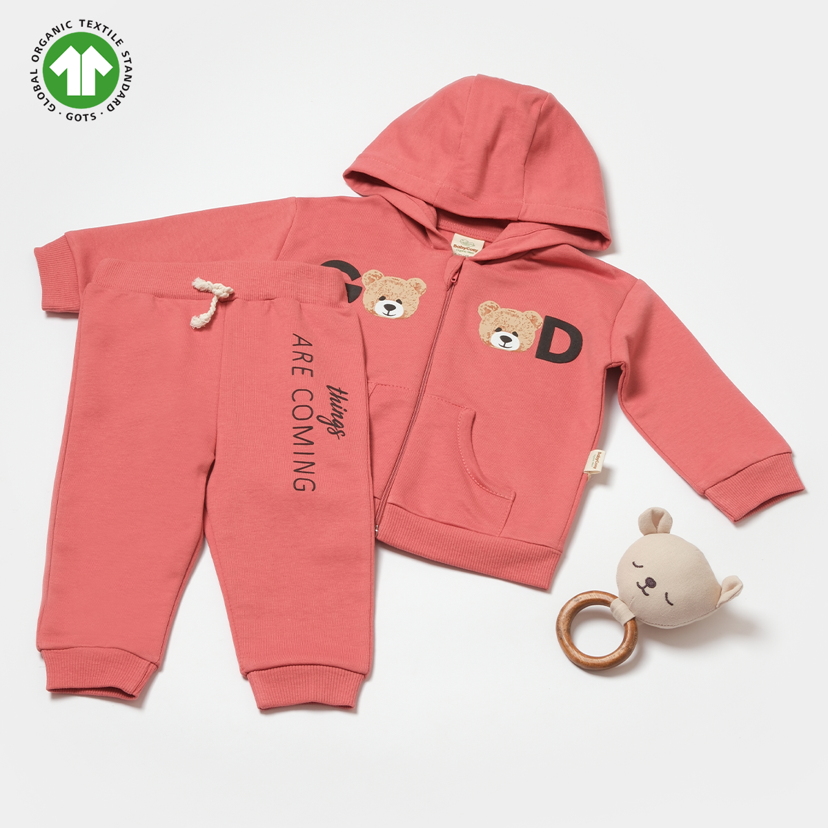 Baby Outfit Set — Hood — 6-9-12-18-24 months — 8006OC